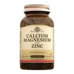 Solgar Calcıum Magnesium Plus Zinc 100 Tablet Şişe İçerik Bilgisi ile Veganlara Uygun - --