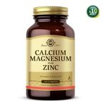 Solgar Calcium Magnesium Plus Zinc 10x100 Tablet