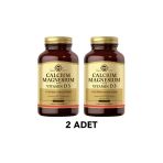 Solgar Calcium Magnesium With Vitamin D3 (Kalsiyum Magnezyum Ve Vitamin D3) 150 Tablet
