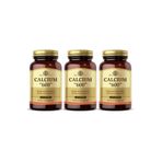 Solgar Calcium Oyster Shell 600 mg, Vitamin D3 İçeren, 60 Tablet, 3 Adet
