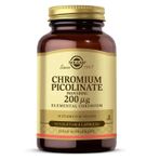 Solgar Chromium Picolinate 200 Mcg 90 Kapsül Türkiye Menşeli Vegan Dostu Besin Takviyesi