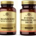 Solgar Cranberry Extract with Vitamin C 60 Kapsül + Evening Primrose 500 mg 30 Kapsül