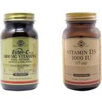 Solgar D3 1000 Iu 100 Kapsül & Ester C 1000 Mg 60 Tb - Aromasız