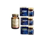 Solgar D3 Vitamini 100 Kapsül+çinko 15 Mg 100 Tablet +biotin 5000 Mcg 30 Tablet+selenium 100mcg 100 Tablet