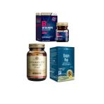 Solgar D3 Vitamini 1000 Iu 100 Kapsül+Nutraxin B12 Vitamini 60 Dilaltı Tableti+Ocean Balık Yağı 30 Kapsül