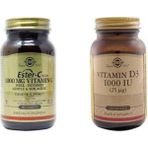 Solgar Ester-C Plus 1000MG 60 Tablet + Vıtamın D3 100 Tablet - Aromasız