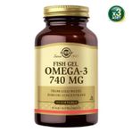 Solgar Fish Gel Omega 3 740 mg 50 Kapsül 3 Adet