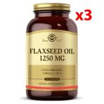 Solgar Flaxseed Oil 1250 mg 3x100 Kapsül