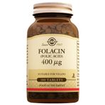 Solgar Folacin Folic Acid 400 mcg 100 Tablet