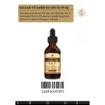 Solgar Lıquıd Vıtamın D3 1000 Iu Sıvı, Vitamin D3 İçeren Takviye Edici Gıda 59Ml Şişe