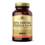 Solgar Omega 3-6-9 EFA 1300 mg, 60 Kapsül, Balık Yağı, Keten Tohumu ve Borraja Yağı, Beslenme Takviyesi
