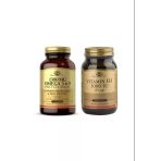 Solgar Omega 3-6-9 Efa 1300Mg 60 Softjel+ Solgar Vitamin D3 1000Iu 100 Kapsül