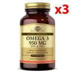 Solgar Omega-3 950 mg 3x50 Kapsül