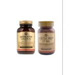 Solgar Quercetin Complex 50 Kapsül +Solgar Gentle Iron 17Mg 90 Kapsül