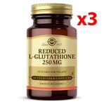 Solgar Reduced L-Glutathione 250 mg 3x30 Kapsül