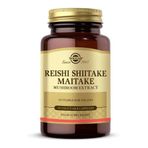 Solgar Reishi Shiitake Maitake Mushroom 50 Kapsül