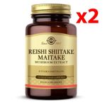 Solgar Reishi Shiitake Maitake Mushroom Extract 2x50 Kapsül