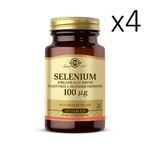 Solgar Selenium 100 mcg 4x100 Tablet