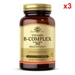 Solgar Vitamin B-Complex 50 3x100 Kapsül