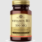 Solgar Vitamin B1 Thiamin 100 mg 100 Kapsül