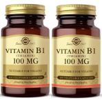 Solgar Vitamin B1 Thiamin 100 Mg 100 Vegetable Kapsül 2 Adet - Aromasız