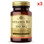 Solgar Vitamin B1 Thiamin 100 mg 3x100 Kapsül