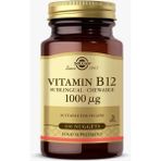 Solgar Vitamin B12 1000 mg 100 Tablet Kapsül Doğal İçerik ile Enerji Desteği - Aromasız