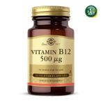 Solgar Vitamin B12 500 mcg 10x50 Kapsül