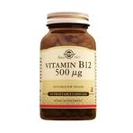 Solgar Vitamin B12 500 mcg, 50 Kapsül, Vejetaryen Uygun