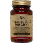 Solgar Vitamin B12 500 Mcg 50 Vegetable Kapsül - Aromasız