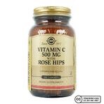 Solgar Vitamin C With Rose Hips 500 mg 2x100 Tablet