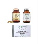 Solgar Vitamin D3 1000 Iu 100 Kapsül + Venatura Beta Glukan, Ekinezya, Kuşburnu, Vitamin C, Çinko 30 Kapsül + Venatura Vitamin B12 Ma 30 Tablet