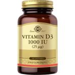 Solgar Vitamin D3 1000 IU (25 µg) 100 Yumuşak Jelatin Kapsül Türkiye Menşeli Besin Takviyesi