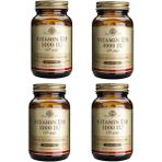 Solgar Vitamin D3 1000 Iu 25 Mg (100 Kapsül) X4 Adet - Aromasız
