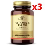 Solgar Vitamin E 200 IU 3x50 Kapsül