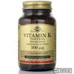 Solgar Vitamin K 100 mcg 50 Kapsül