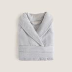 Solid Unisex Bornoz Inci Mavi