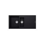Solido Opal UM-100 Metallic Black Granit Eviye