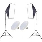 Soligor Softbox 50x70 Tek Duyulu Ledli Blogger Kit, Makeup Kit,
