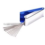 Solinder Gitar Dosyası Seti Gitar Somun Köprüsü Dosya Seti Luthiers Alet Kutusu 13 Farklı Boyutta Dosya 1 Düz Dosya, Gitar, Banjo Mandolin, Bass String Groove Yuvası