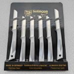 Solingen 6lı Meyve / Sebze Bıçak Seti (Modern Model) - Gri