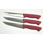 Solingen Kırmızı 15 cm Günlük Kullanım Bıçağı