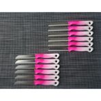 Solingen Pembe Beyaz 12'li Meyve Sebze Bıçağı