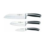 Solingen Santoku Şef Bıçağı 3'lü Set