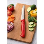Solingen Tırtıklı Sebze Meyve Doğrama Steak Bıçağı - Kırmızı