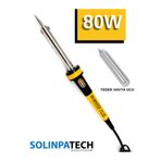 SolinpaTech 80w Lehim Makinesi Seti -Yüksek Isı Gücüne Sahip Kalem Havya Ve Yedek Havya Uç