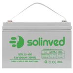 Solinved 100AH 12 V Solar Jel Akü