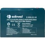 Solinved 12 v 14 Ah Vrla Tipi Elektrikli Bisiklet Aküsü