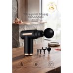 Solistech 6 Kademeli 4 Başlıklı Ayak Bacak Kol El Bel Sırt Boyun Masaj Aleti Profesyonel Compact Ergonomik
