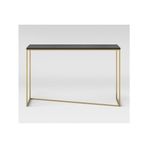 Soller Gold Metal Ahşap Dresuar Konsol